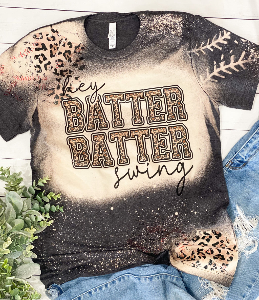 Bleached Out Funny Baseball Tees