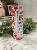 Personalized Valentines Day Gift Mama 30 ounce Skinny Tumbler