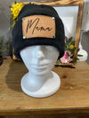 Personalized Leather Beanie